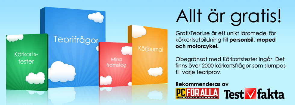 gratis teoriprov gratis teoriprov